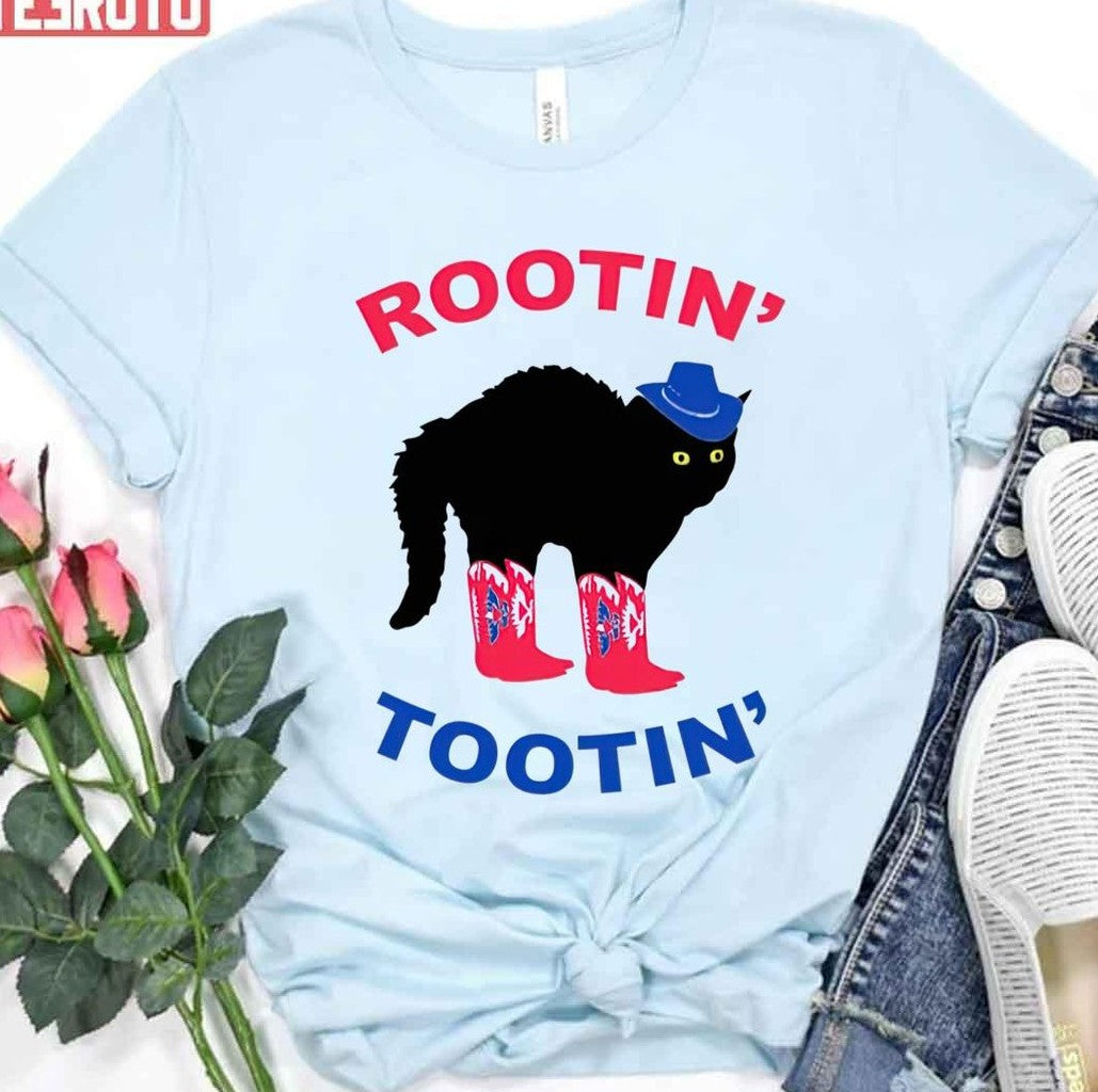 Rootin Tootin Cat Cowboy Cat Unisex Sweatshirt