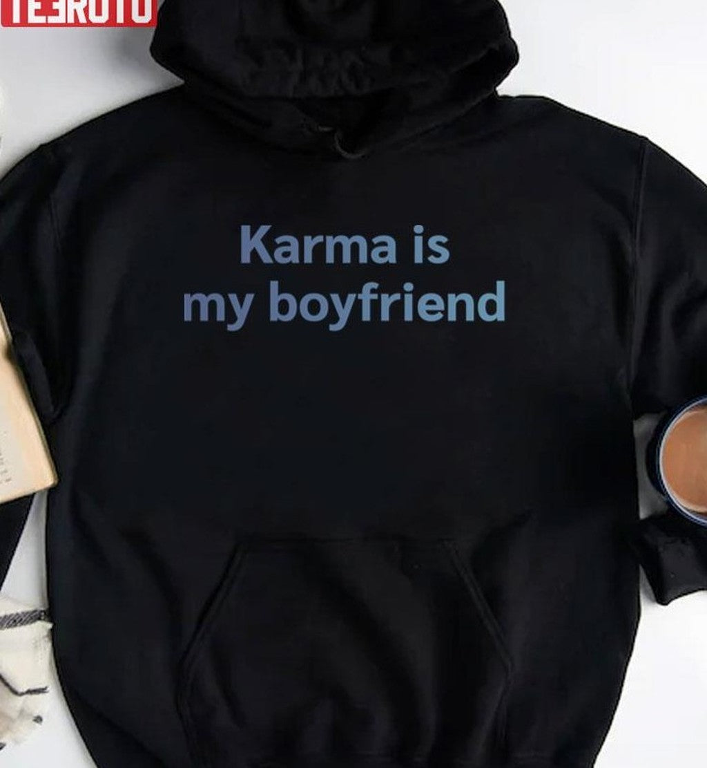 Music TS Swiftie Karma Is My Boyfriend Midnights Unisex T-shirt