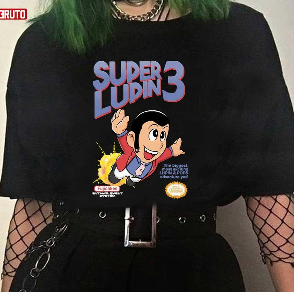 Super Lupin 3 The Biggest Most Exciting Lupin &amp; Pops Adventure Yet Unisex T-shirt