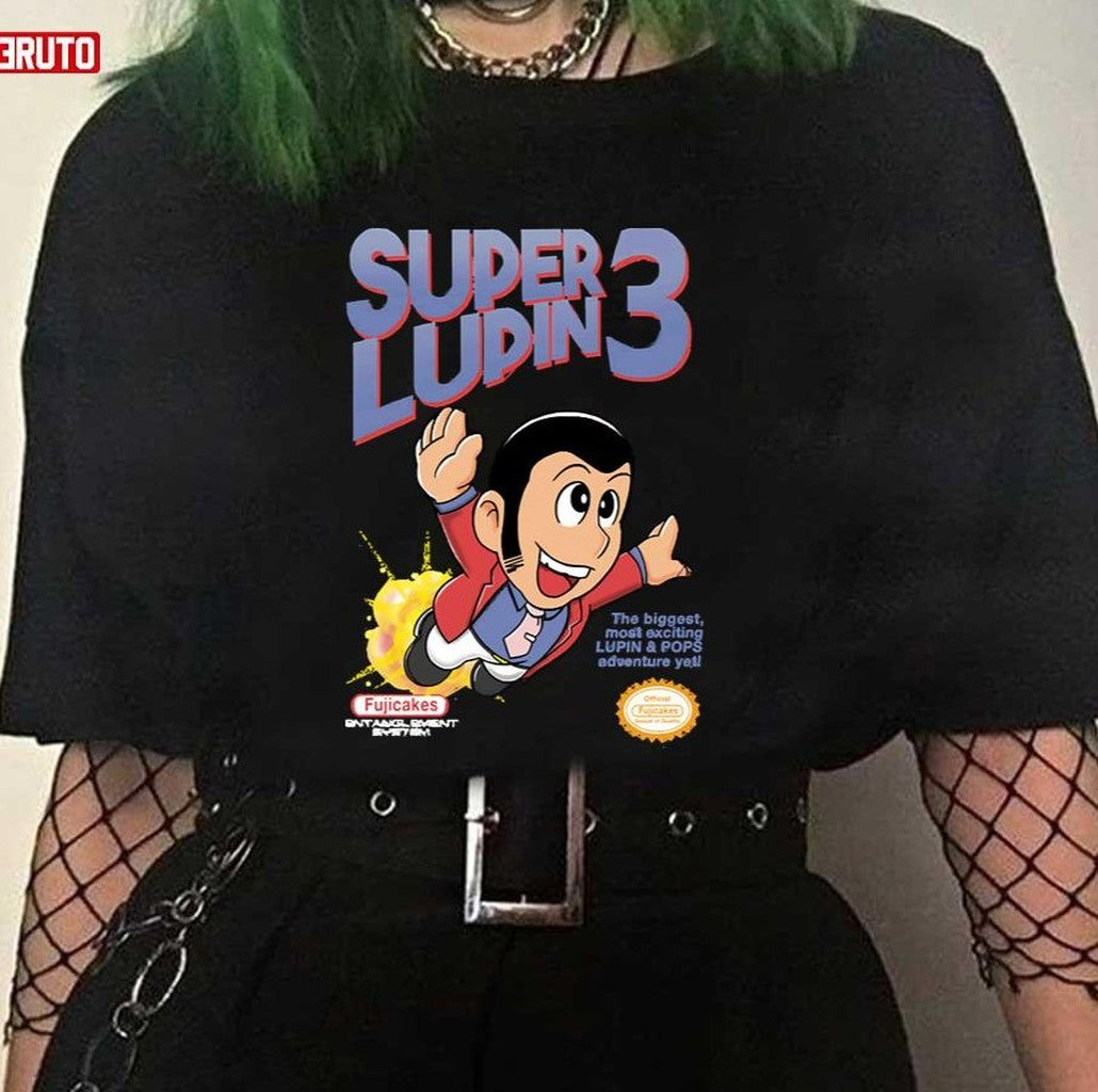 Super Lupin 3 The Biggest Most Exciting Lupin &amp; Pops Adventure Yet Unisex T-shirt