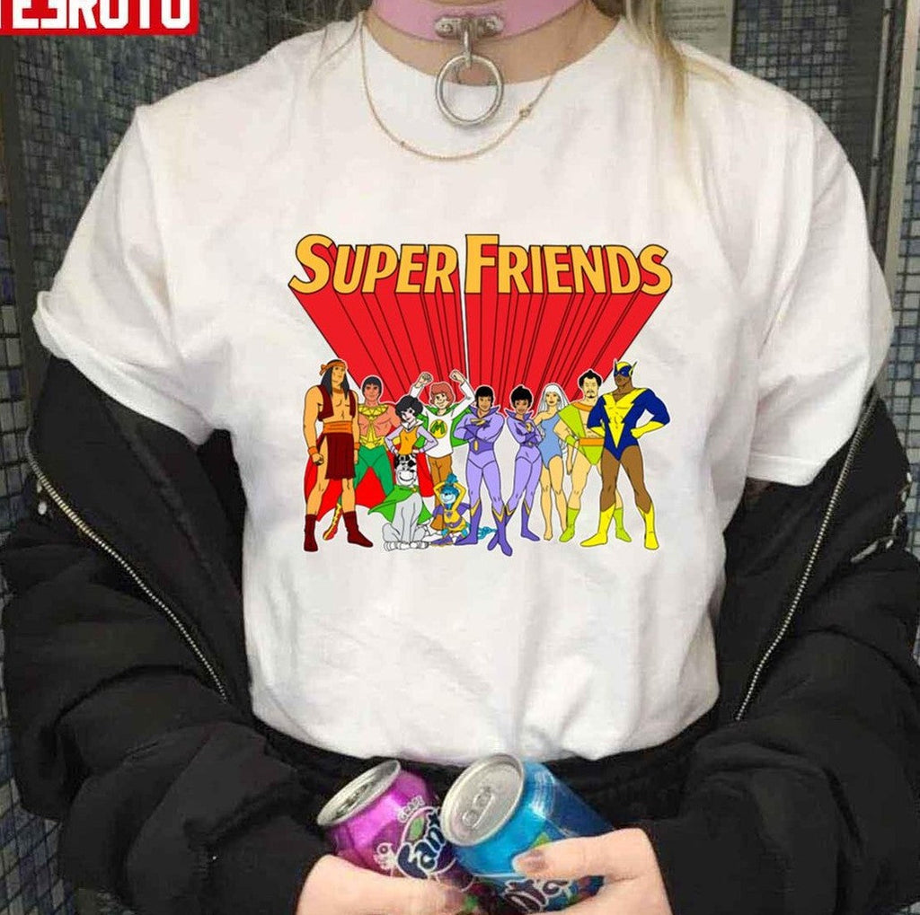 Super Friends Wolverine Comics Art Unisex Hoodie