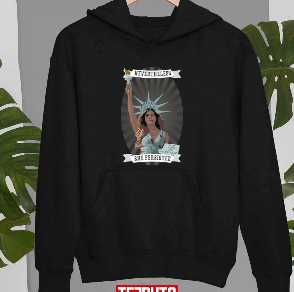 Nevertheless Laverne Cox Statur Of Liberty Art Unisex T-shirt