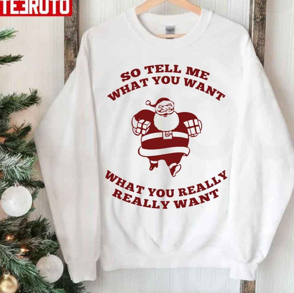 So Tell Me What You Want Vintage Unisex Sweatshirt