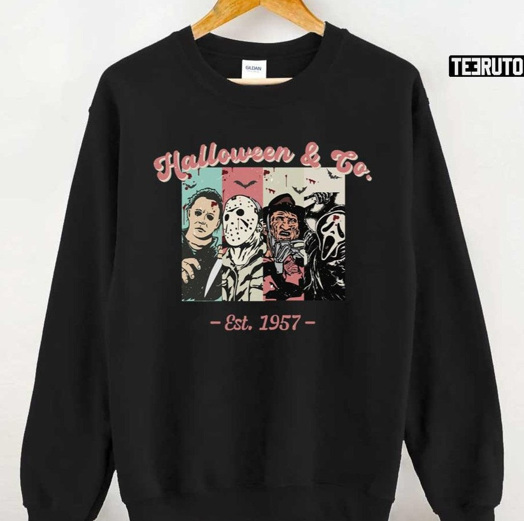 Movie Scream Jason Spooky Michael Myers Halloween Unisex T-Shirt