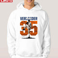 Best Houston Player Justin Verlander 35 Vintage Unisex Hoodie