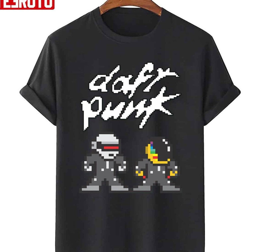 Pixel Daft Punk Unisex Hoodie