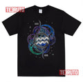 Aquarius Zodiac Sign Air Element Unisex T-Shirt