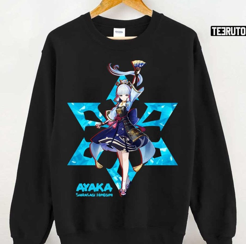 Ayaka Genshin Impact Dignified Girl Unisex T-Shirt