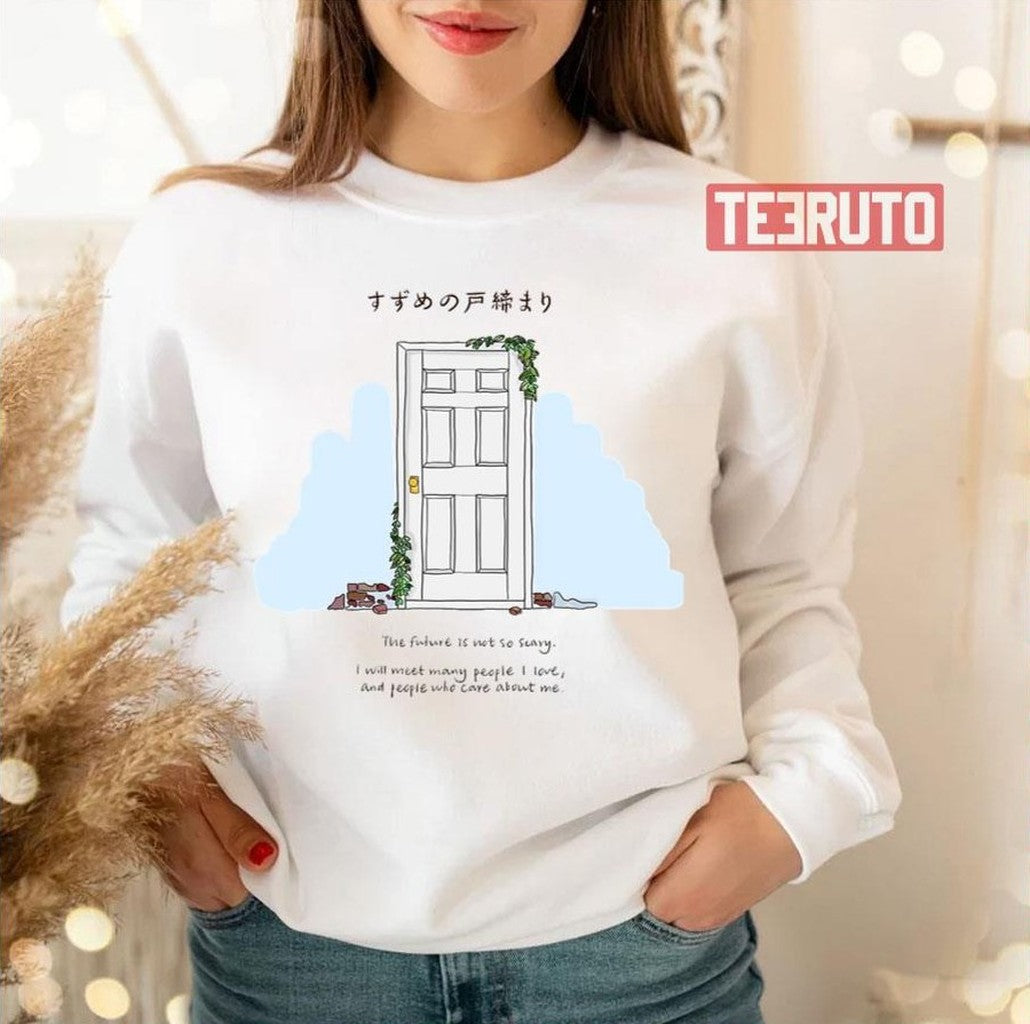The Door 4k Suzume No Tojimari Unisex T-Shirt