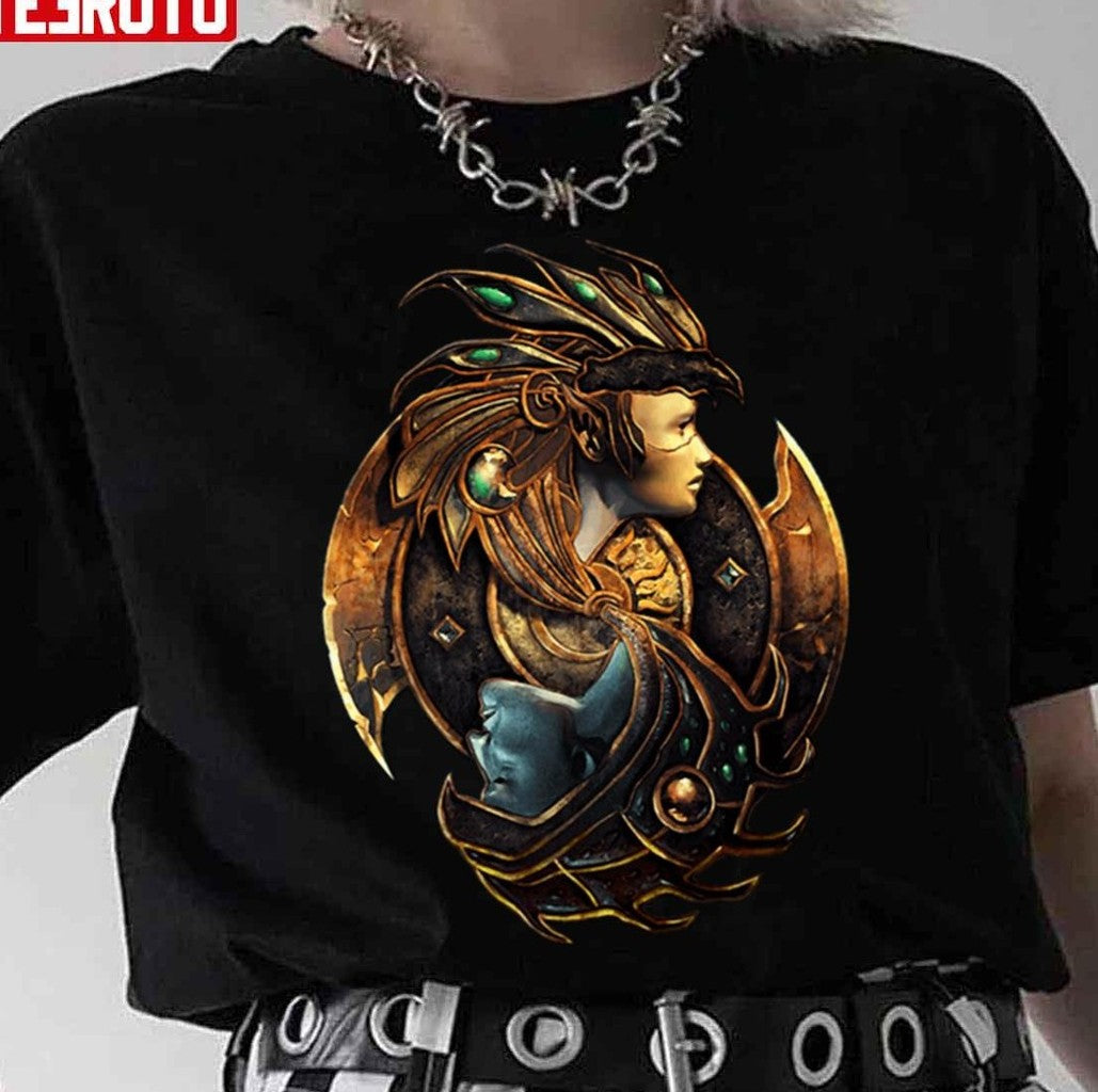 Baldur's Gate Throne Of Bhaal Mythology Unisex T-Shirt