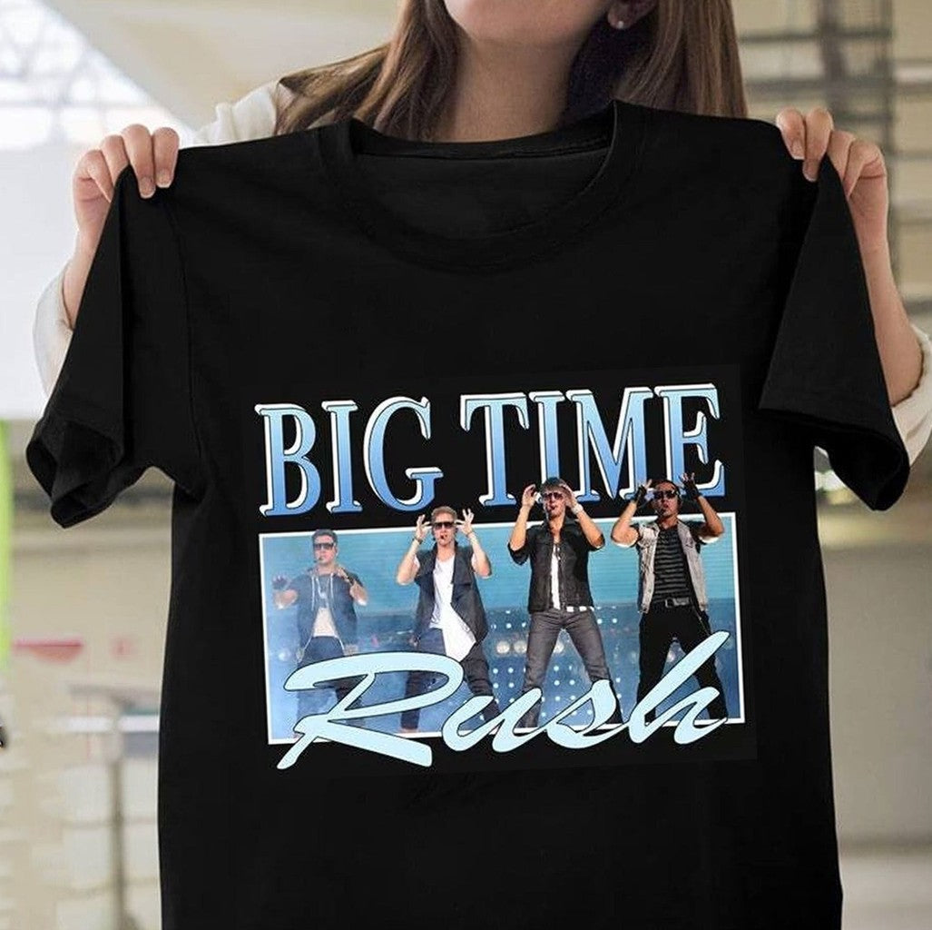 Big Time Rush Band 2022 Pop Music Vintage Retro Unisex T-Shirt