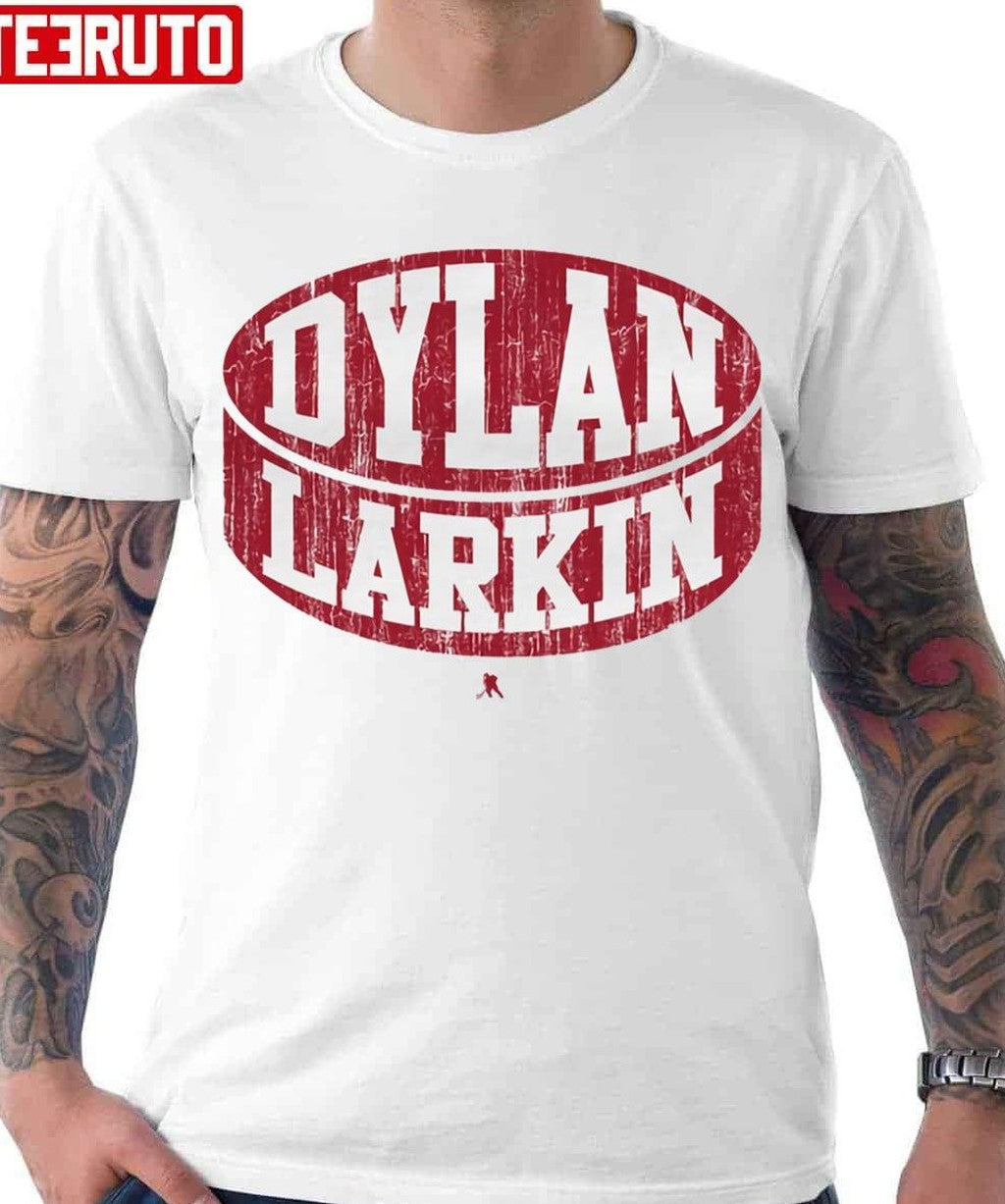 Puck Detroit Red Wings Dylan Larkin Unisex Hoodie