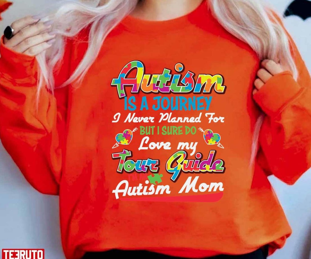 Autism Mom Is A Journey Women T-Shirt