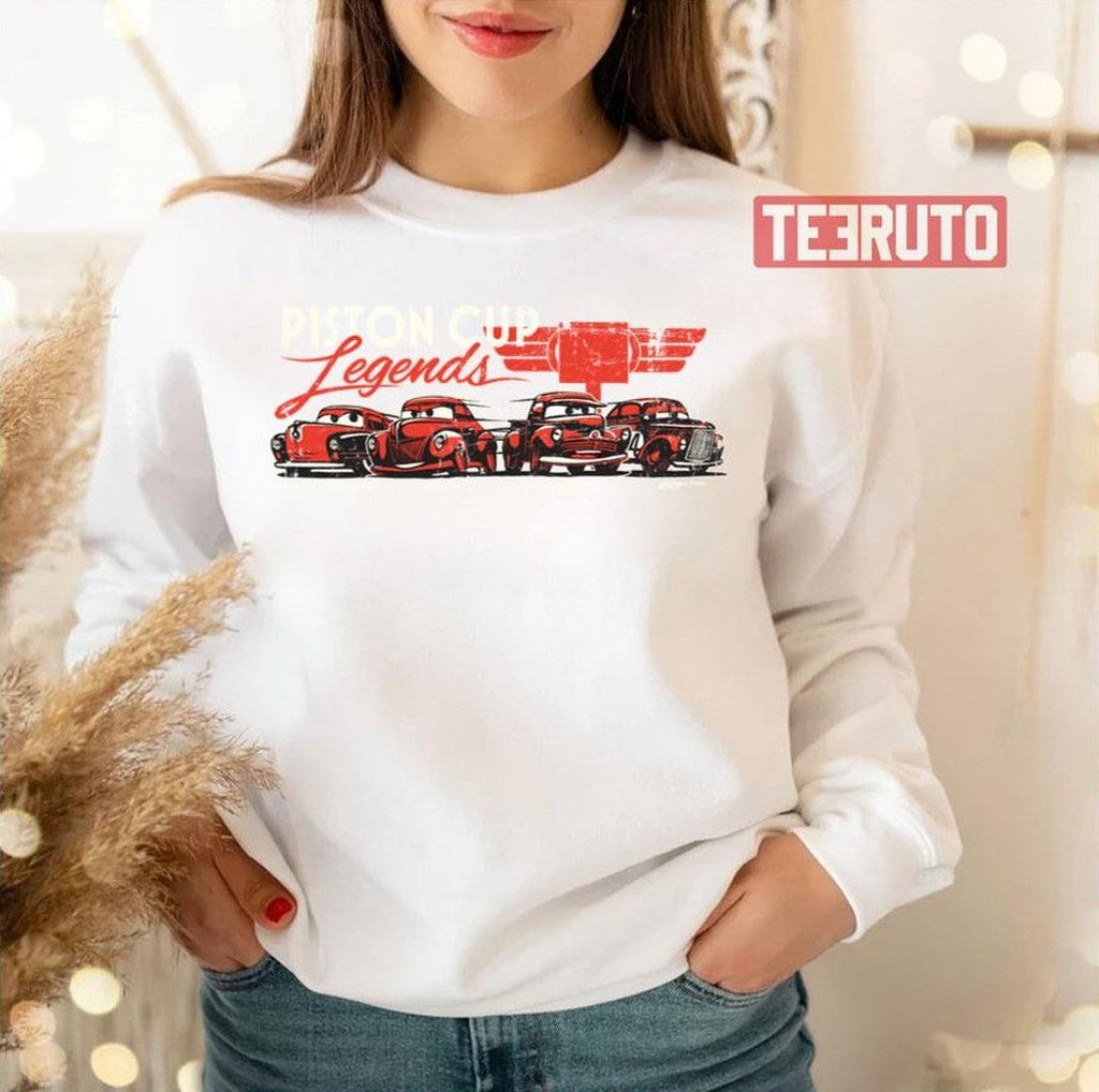 Piston Cup Legends Cars Movie Unisex T-Shirt