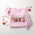 Coffee Sweatshirt for Women, Coffee Sweater, Loose Fit - Fabric