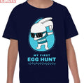 My First Egg Hunt Easter Egg Hunt Blue Kid T-Shirt