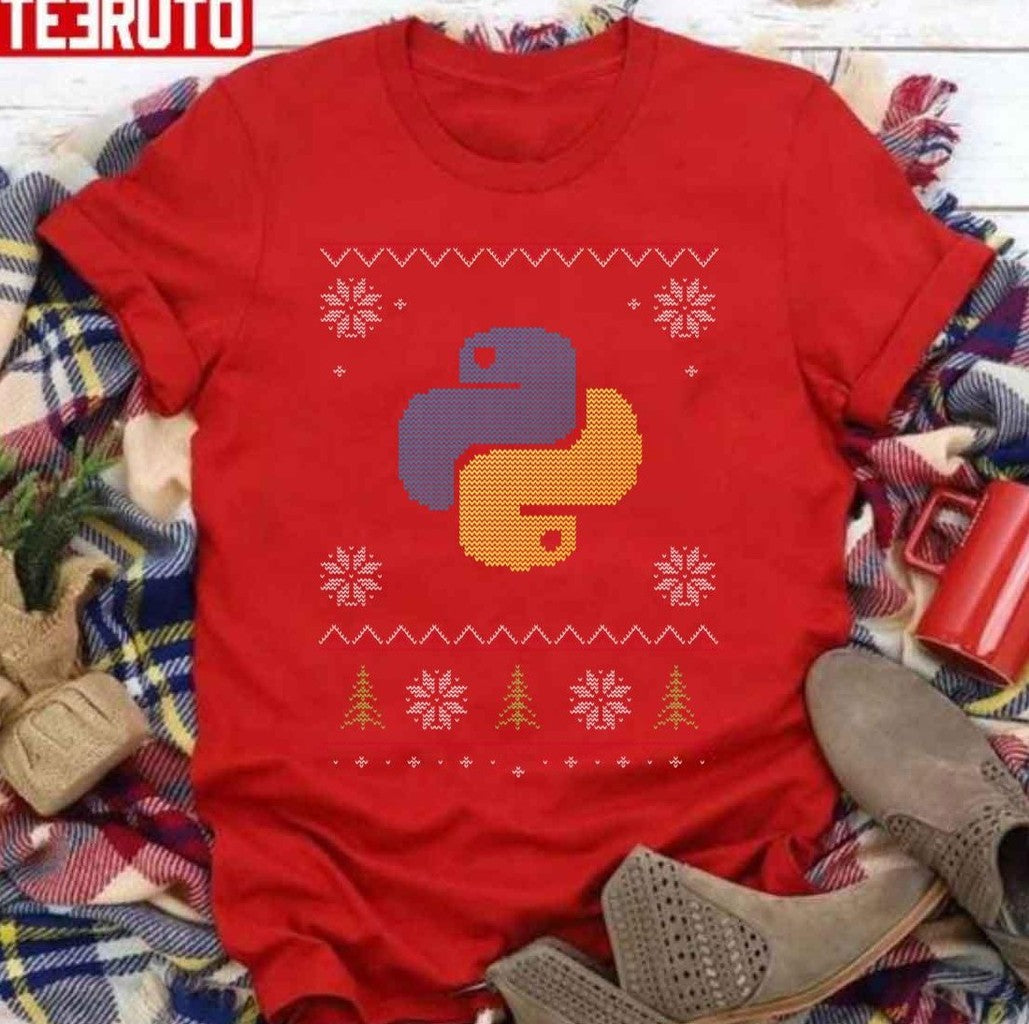 Python Programmer Christmas Unisex Sweatshirt