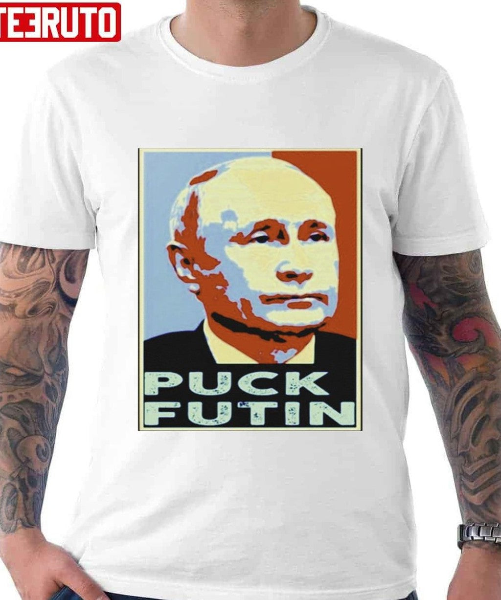 Puck Futin Hope Stand With Ukraine Unisex T-Shirt