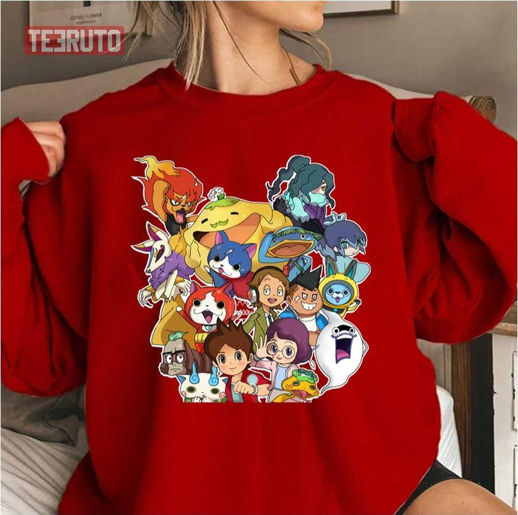 Bestfriends Forever Yokai Watch Unisex T-Shirt