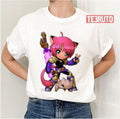 Teeny Blade Kitten Pink Hair Unisex T-Shirt