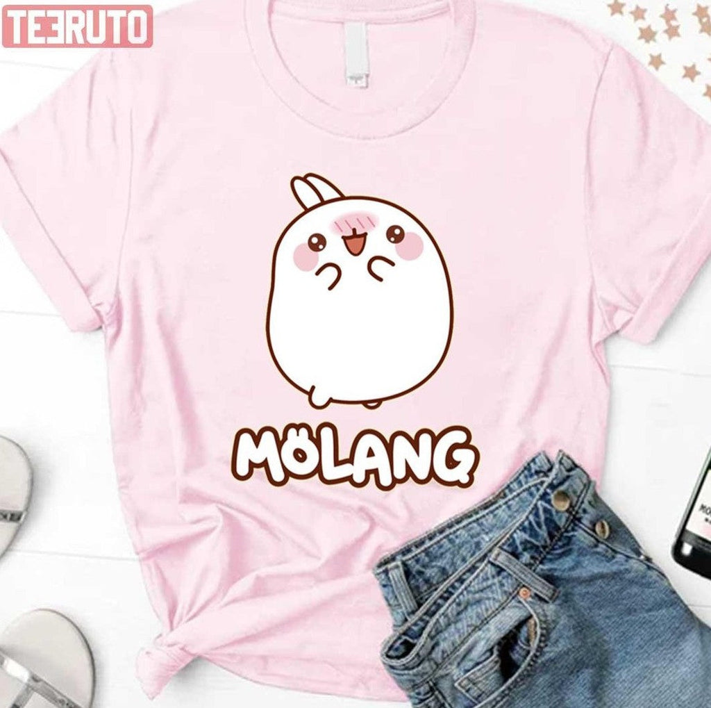 Molang Rabbit Cute Face Unisex Sweatshirt