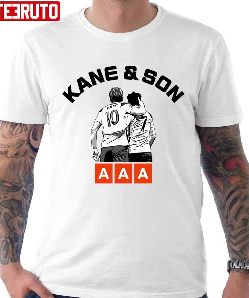 Teamwork Harry Kane And Heung Min Son Tottenham Graphic Unisex T-shirt
