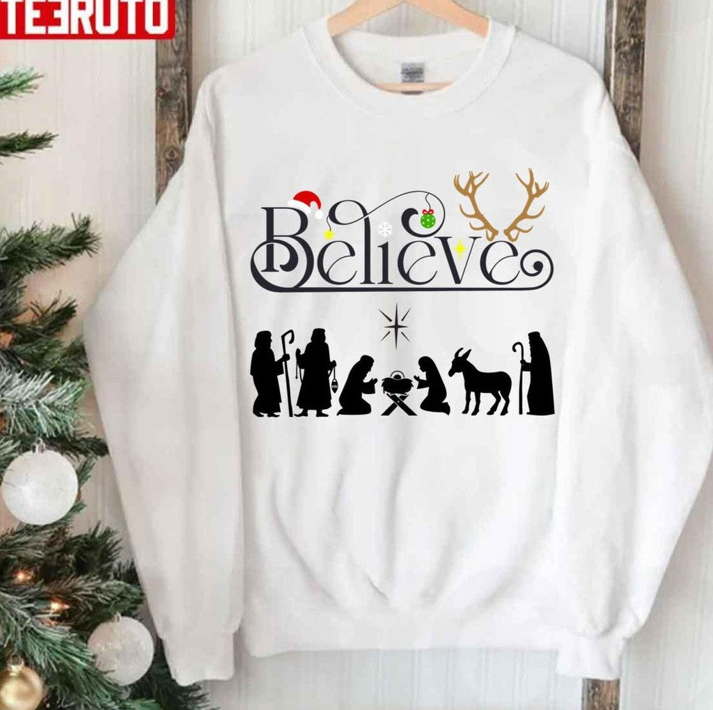 Believe Christmas Unisex Sweatshirt