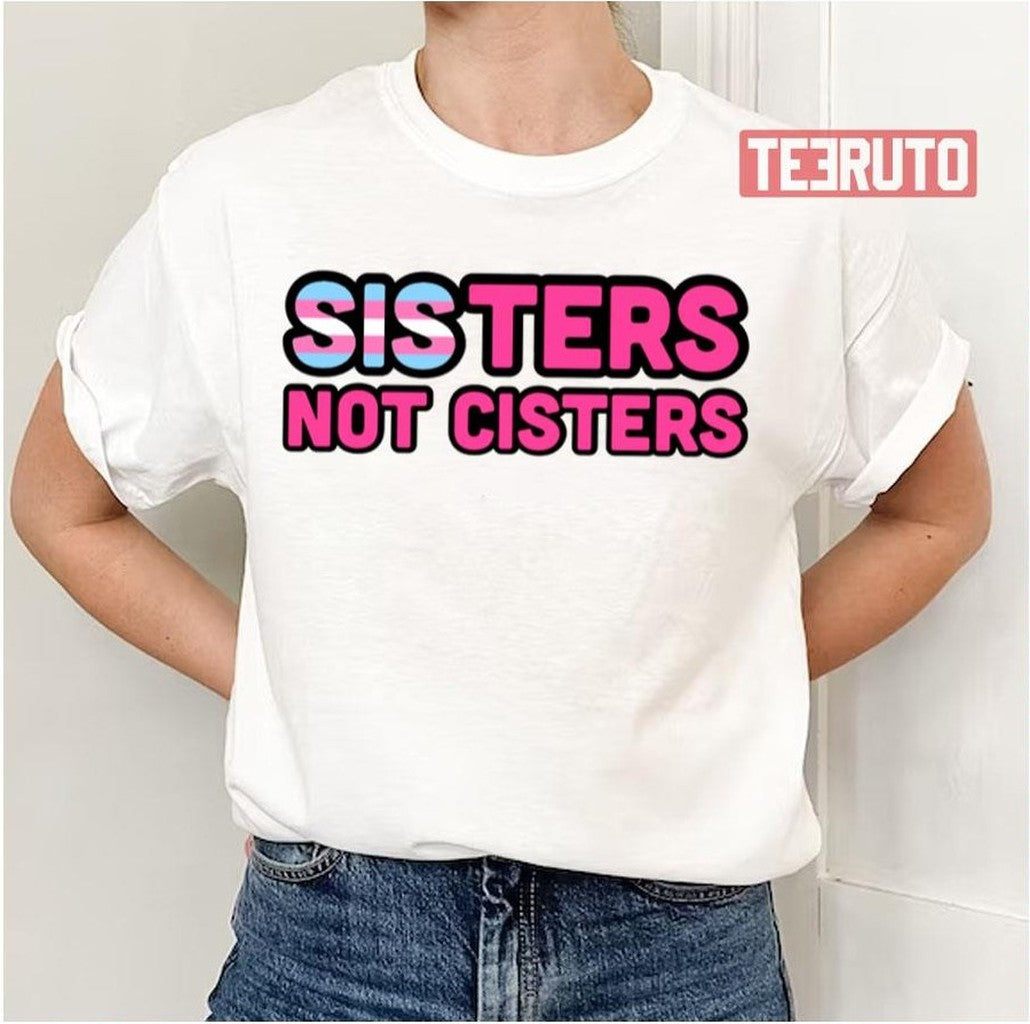 Sisters Not Cisters Trans Rights Unisex Tank Top