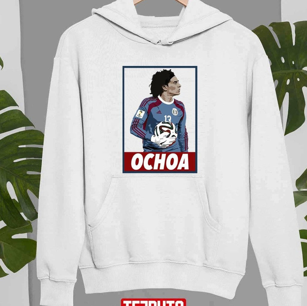 Portrait Of Guillermo Ochoa Unisex Sweatshirt