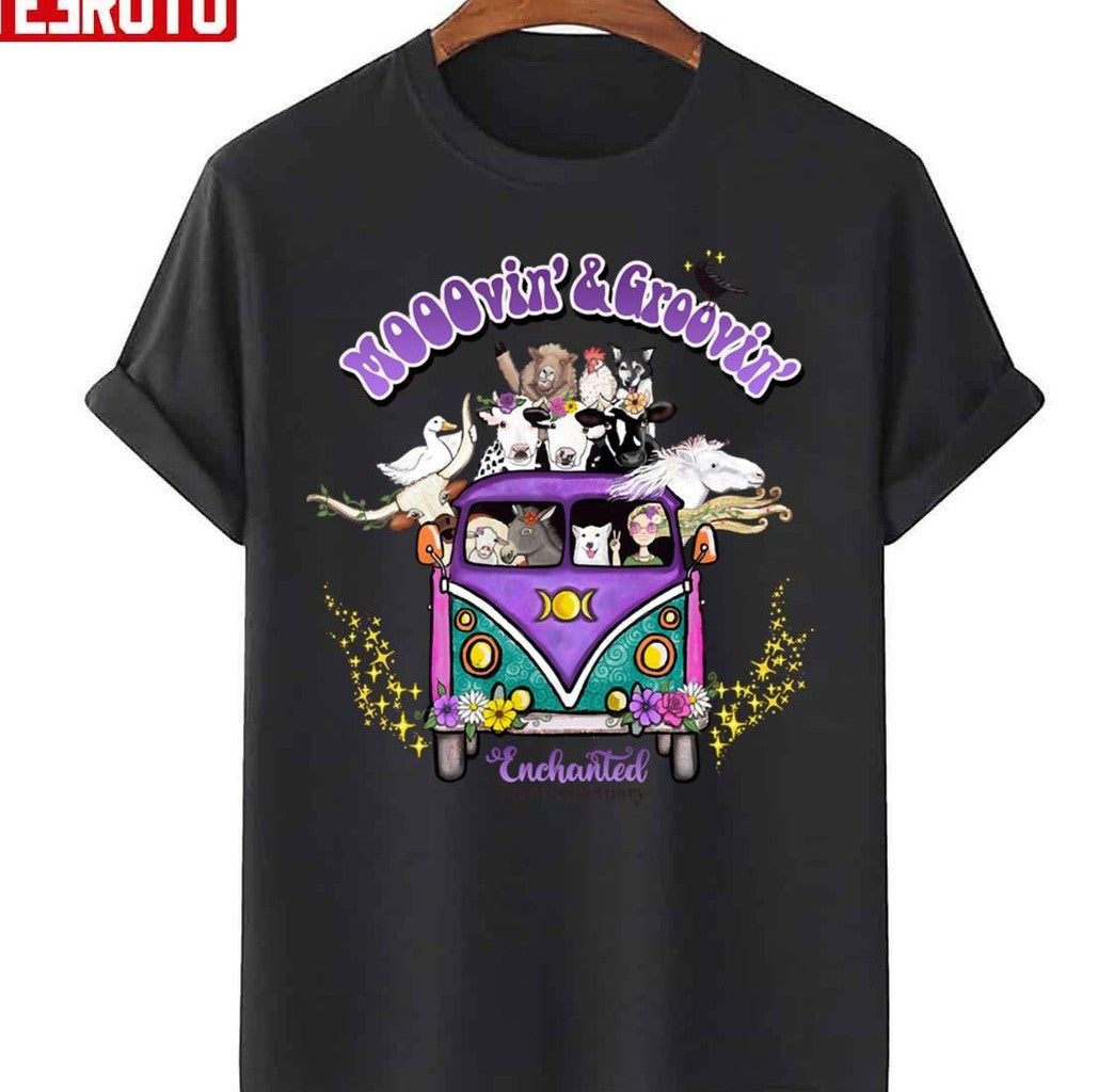 Mooovin' &amp; Groovin' Light Unisex Sweatshirt