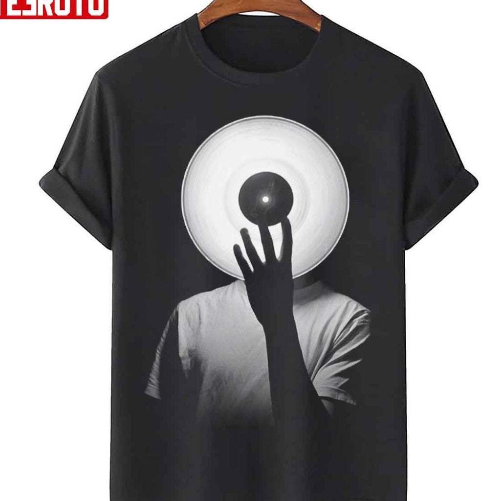 Retro Deep House Music Dj Turntable Vinyl Record Unisex Sweatshirt