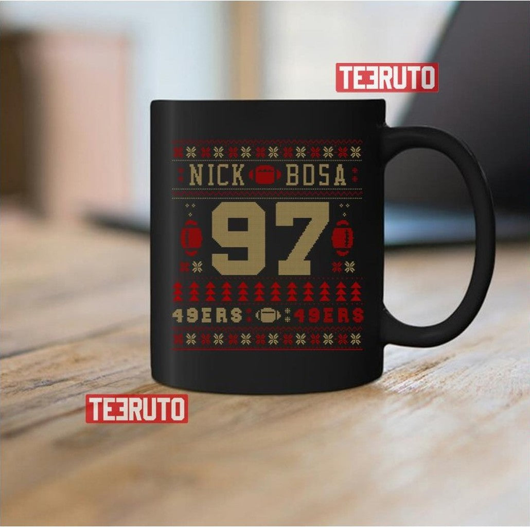 Nick Bosa Christmas Pattern Unisex Sweatshirt