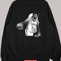 Black And White Design Russell Westbrook Basketball Unisex Sweatshirt