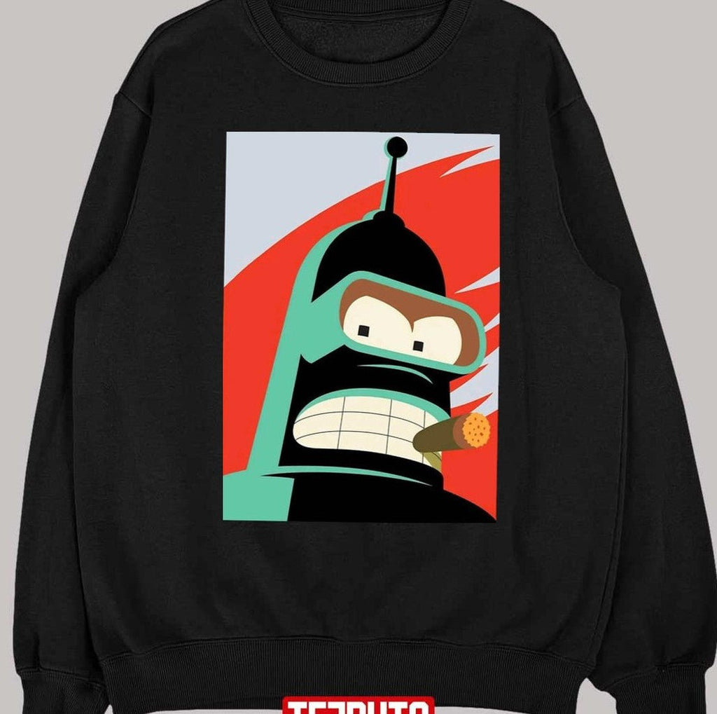 Bender Art The Futurama Unisex T-Shirt