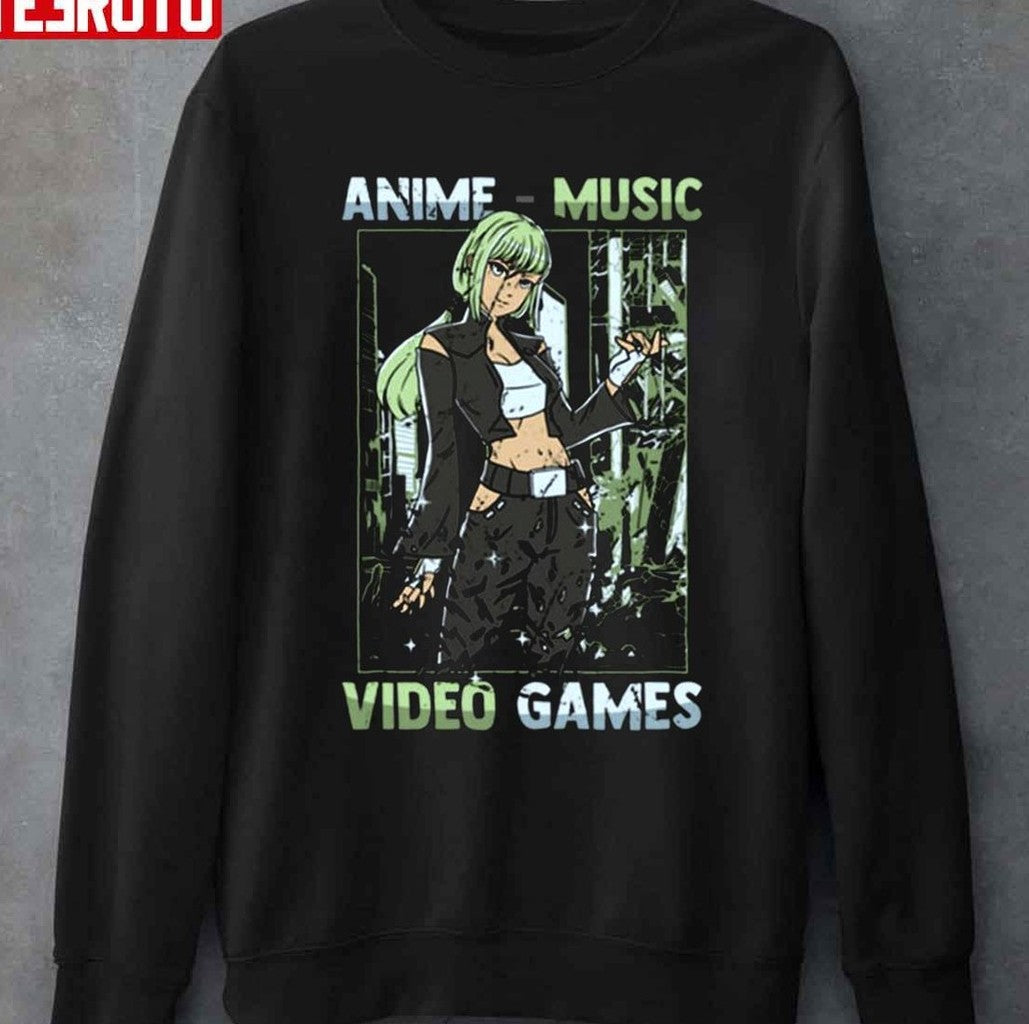 Anime Kawaii Otaku Girl Video Games Unisex T-Shirt