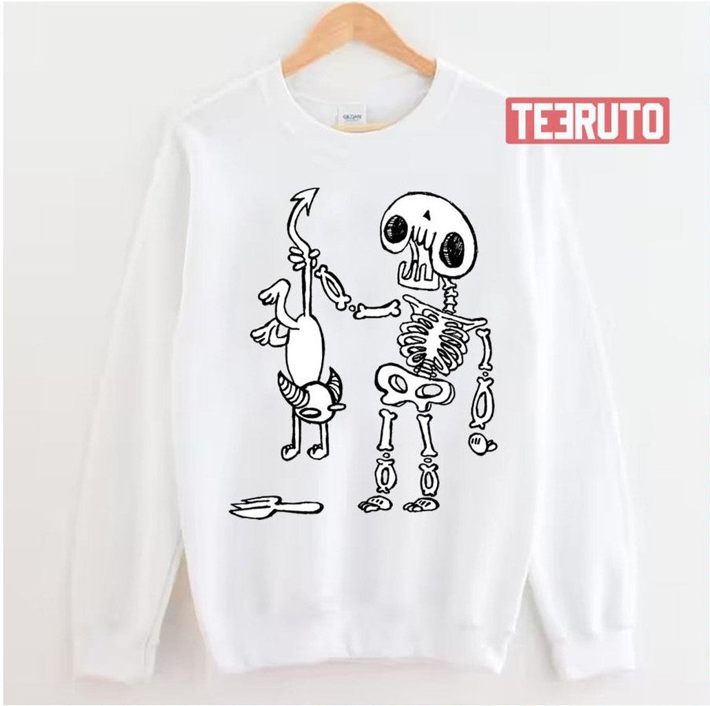 Skeleton Gotcha Grim Fandango Unisex Sweatshirt