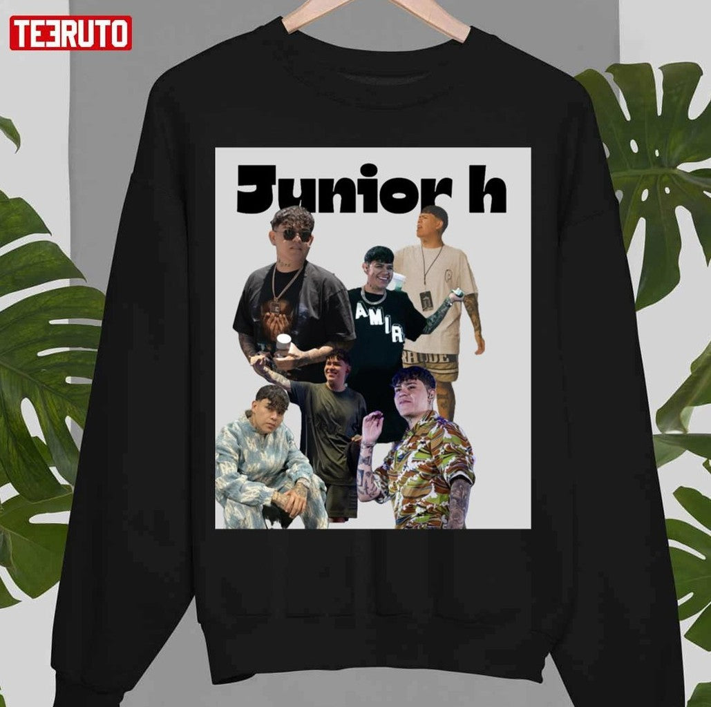 New Album Cover Junior H Music Artist Unisex Sweatshirt