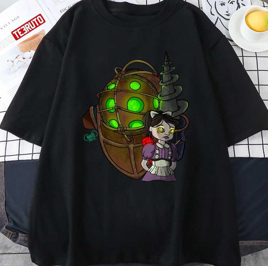 Bioshock Big Daddy Little Sister Unisex T-shirt