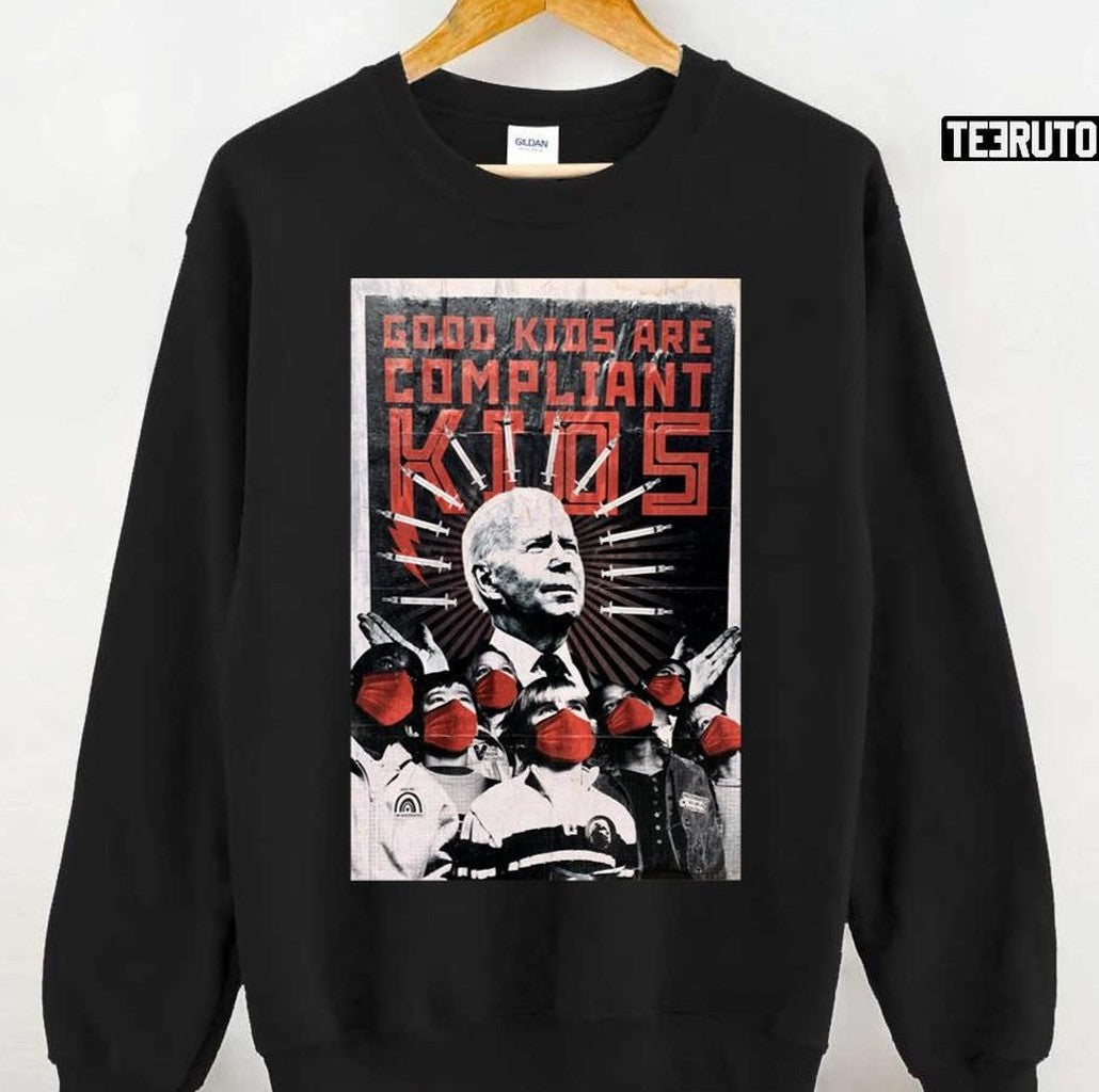 Biden Compliant Kids Dc Street Art Unisex T-Shirt