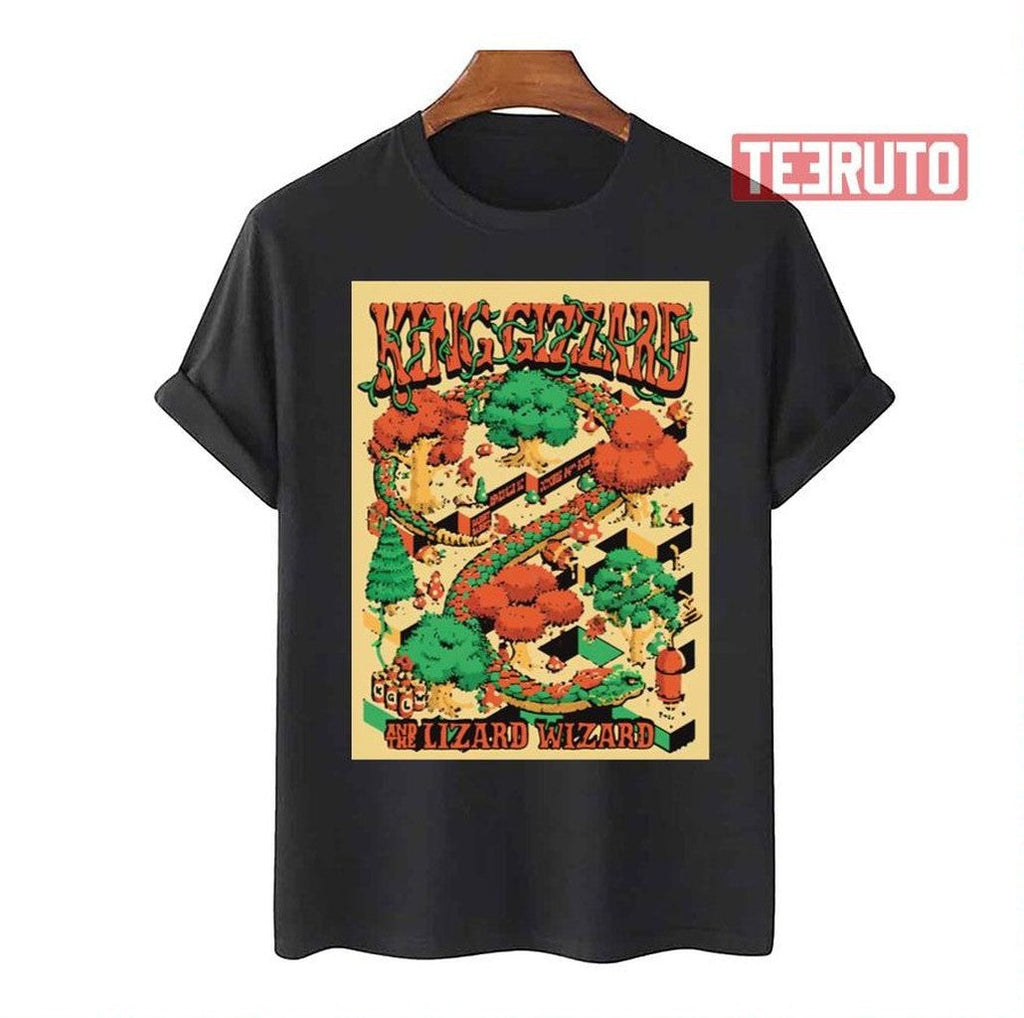 Asheville D C 2022 King Gizzard And The Lizard Wizard Unisex T-Shirt