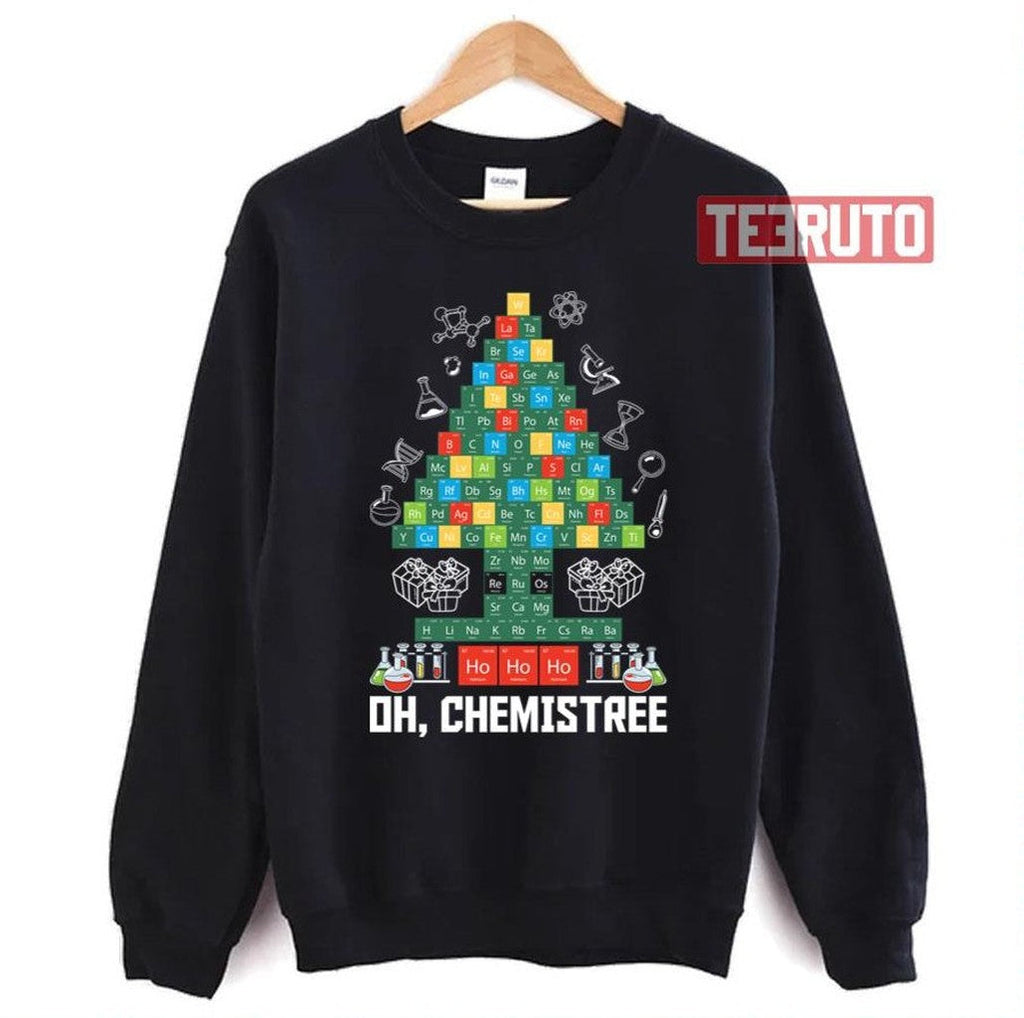 Oh Chemistree Christmas Tree Unisex T-Shirt