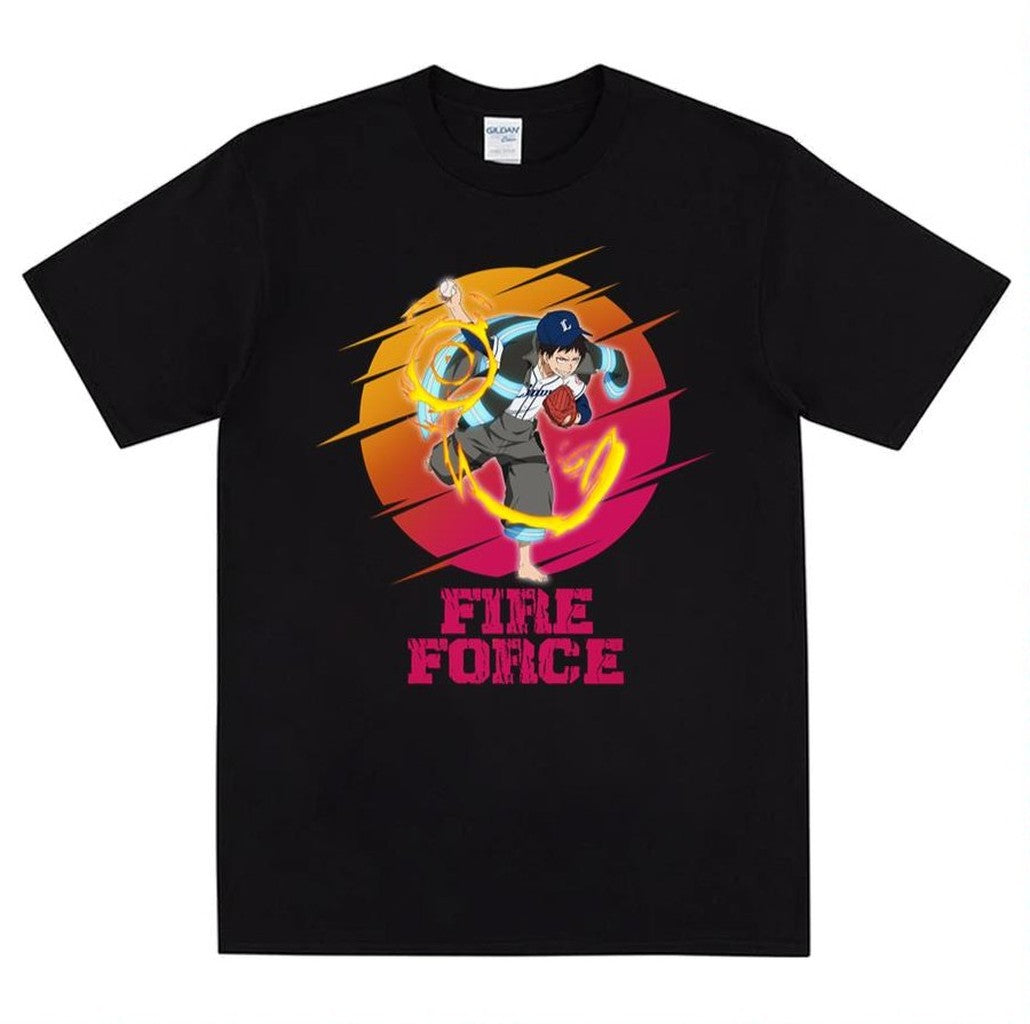 Shinra Kusakabe Sport Characters Sunset Unisex T-Shirt