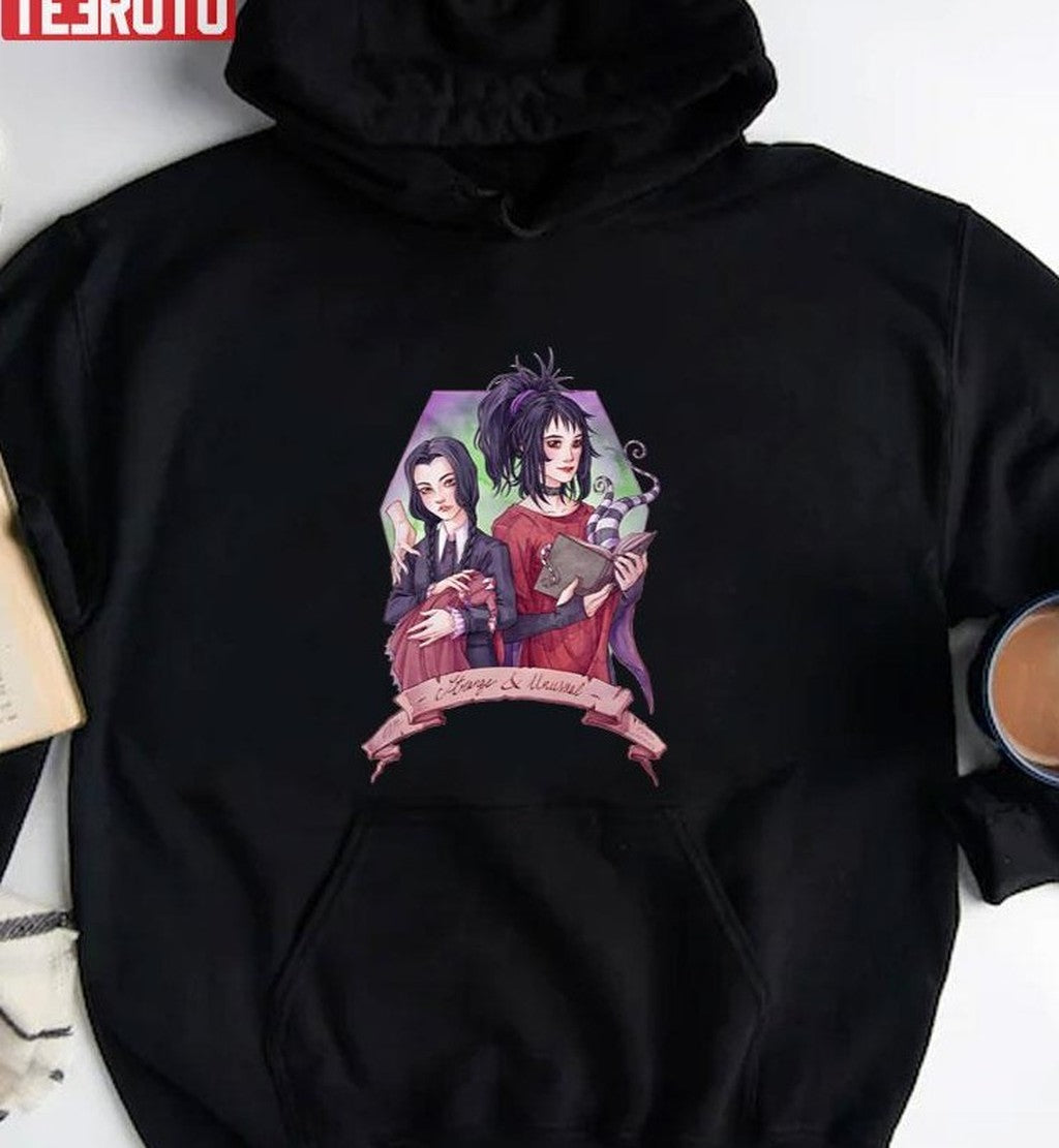 Strange And Unusual Family Addams Fanart Unisex T-shirt