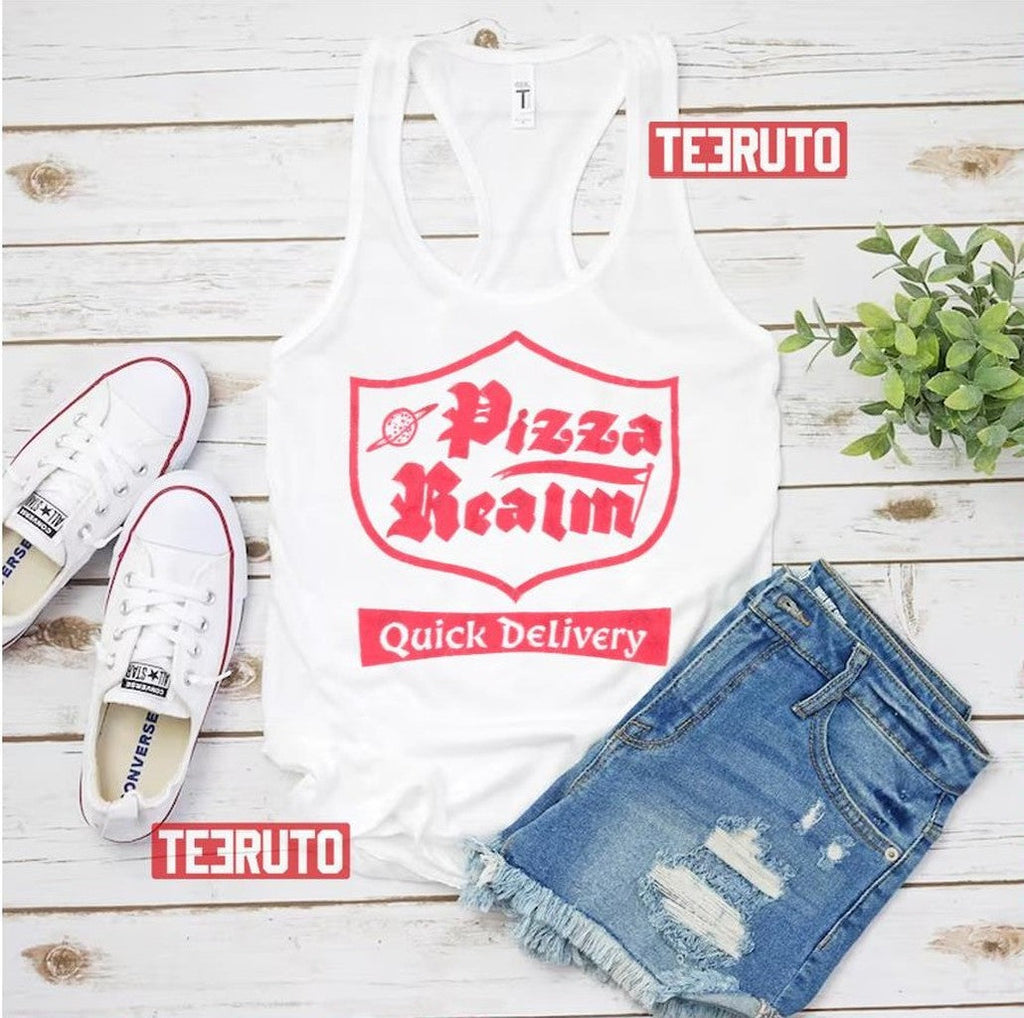 Pizza Realm Onward Logo Unisex Tank Top