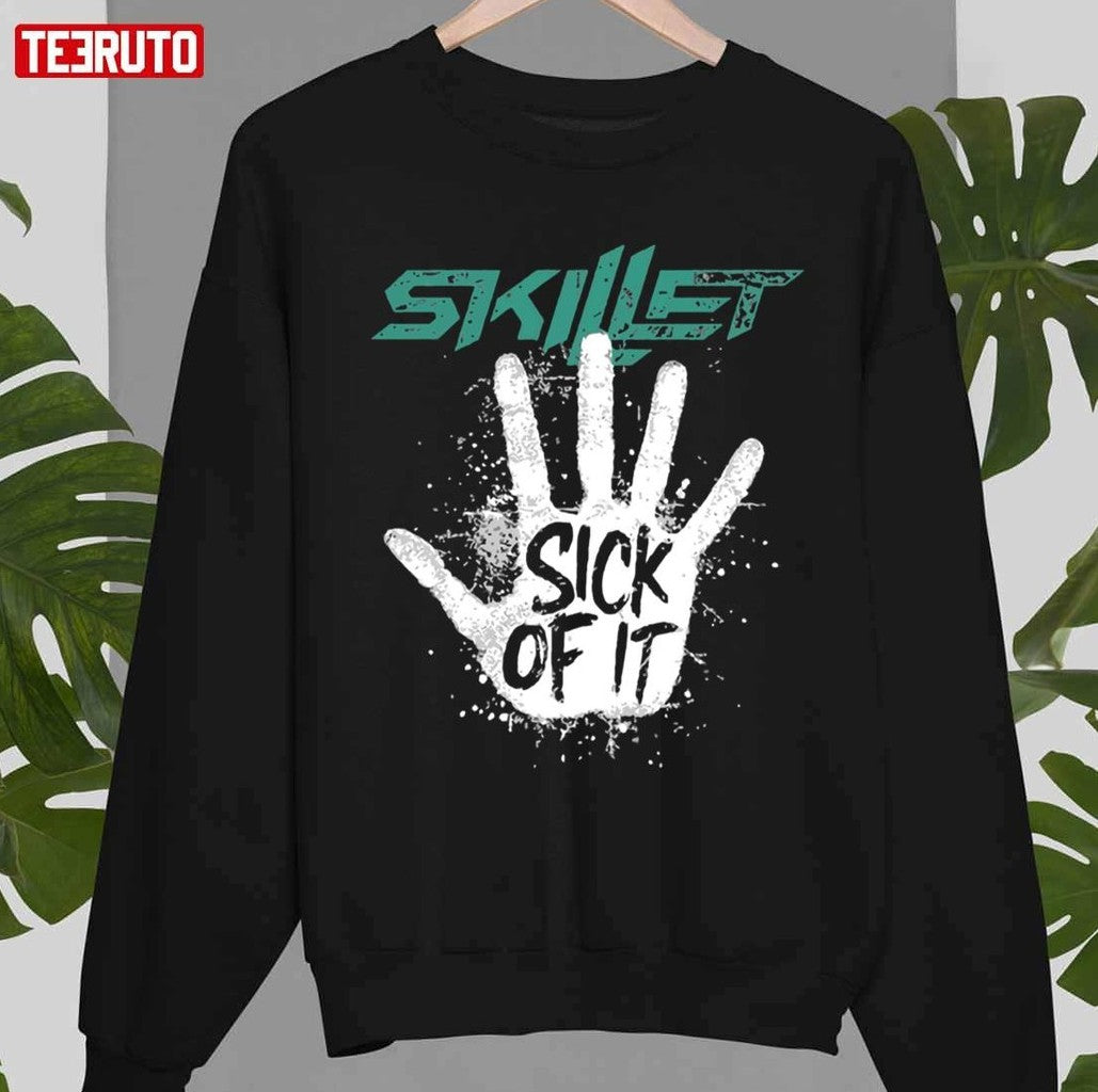 Sick Of It Album Skillet Band Vintage Unisex T-Shirt