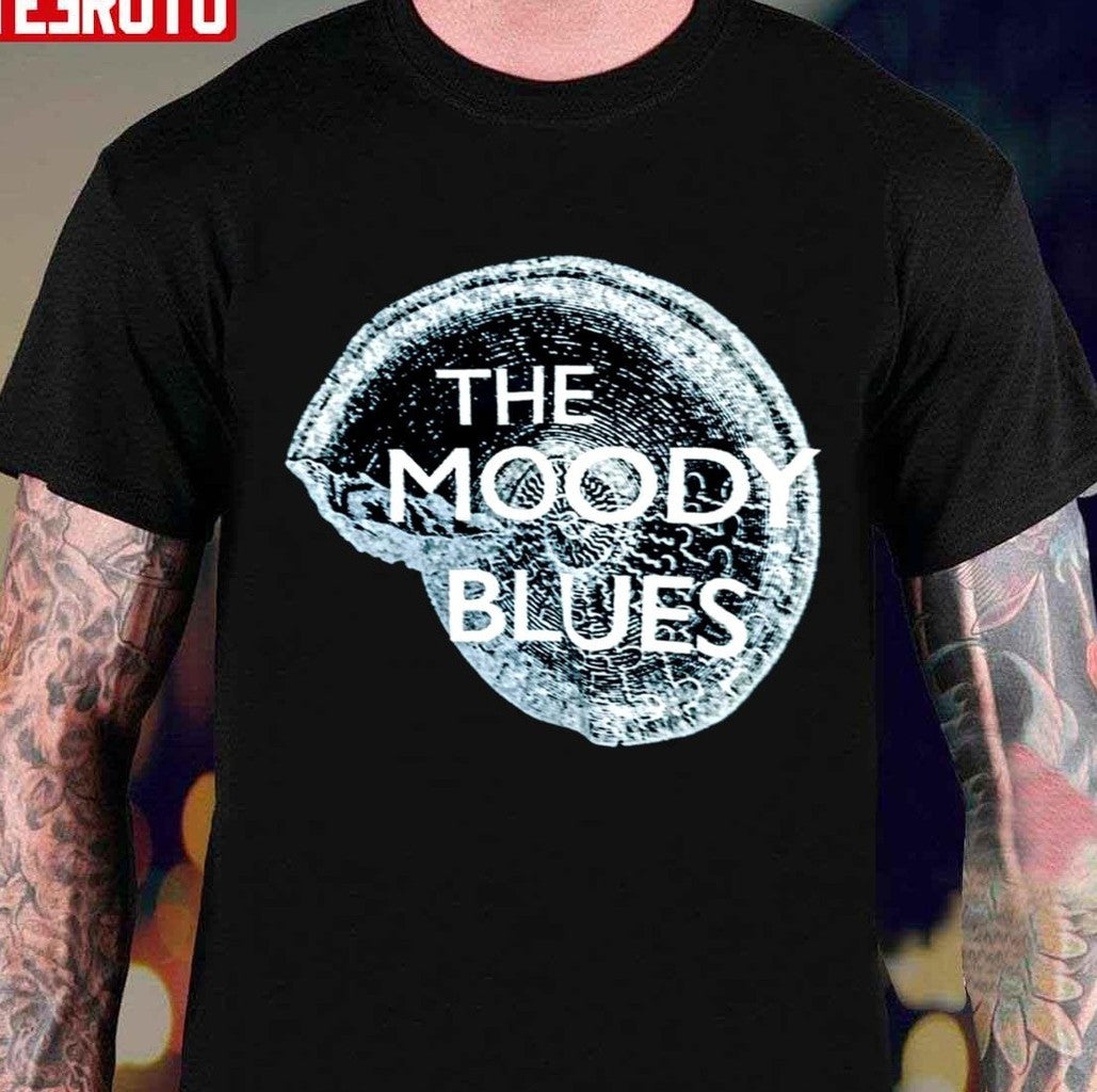 Skull The Blues The Moody Blues Unisex T-Shirt
