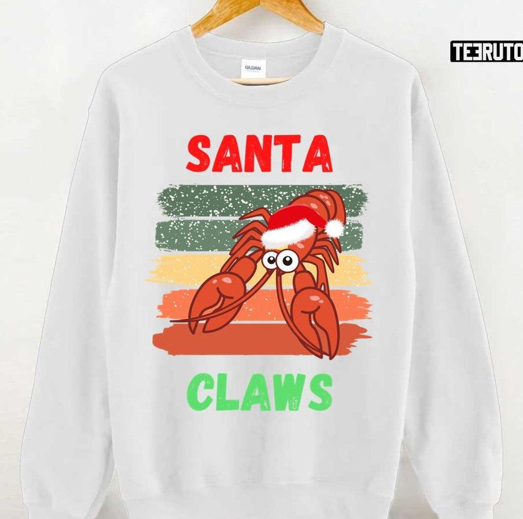 Santa Claws Vintage Unisex Hoodie