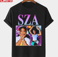 Music Sza Girl Retro Graphic Unisex T-shirt