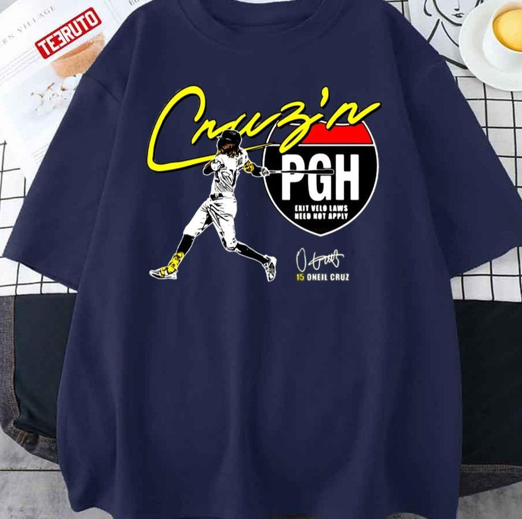 Pgh Oneil Cruz Signature Pittsburgh Pirates Baseball Unisex Sweatshirt