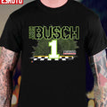 Nascar Kurt Busch Racing Flags Unisex T-Shirt